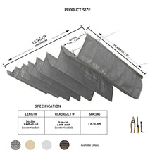 QWEASDF Wave Shade Sail,Retractable, Pergola,Shade Cover, Replacement Awning, Canopy Shade Cover, for Deck Porch Patio Slide Hang Down, Wave Shade Cover,Removable (Size : W0.9*L20m/W2.95*L65.62ft)
