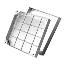 LWJQRSP Stainless Steel t Manhole Cover & e 5cm/8cm Height Hidden Lid for Patios Walkways Paving - 80x80x5cm & Stylish Design