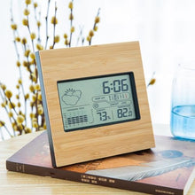YWMLFZ Weather Clock Creative Multi-Function Temperature Hygrometer Weather Bedroom Baby Room Seat