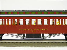 Generic Lionel Boston & Maine Railroad Wood Coach 2 Pack #2 O Gauge 2227100 Natural Color