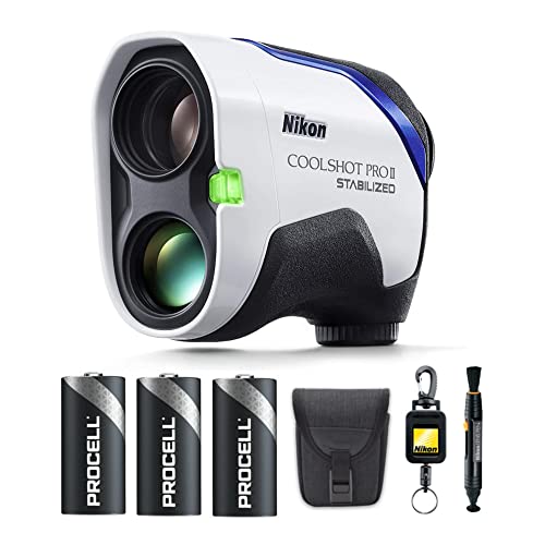 Nikon CoolShot Pro II Stabilized Laser Rangefinder White