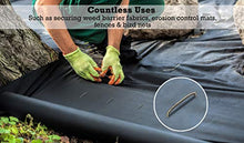 Sandbaggy 10,000-Count Rust-Free 6-Inch Landscape Staples Galvanized Garden Stakes