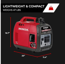 Honda EB2200i 2200 Watt 120V Super Quiet Inverter Generator (EB2200ITAN)