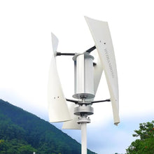 HYZHANHONG 12V-220V Portable Wind Power Turbine Generator Kit with Charge Controller Silent Windmill 14000Wvertical Axis Wind Turbine Generator for Homes, Farms,48V,12v