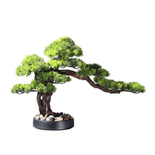 MVUYO Living Room Office Bonsai Decoration Porch Desktop Decoration Hotel Reception Model Room Green Plant