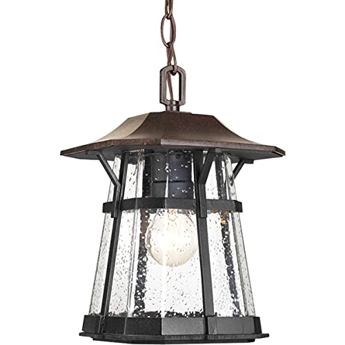 Progress Lighting Derby Hanging Lantern Light, Espresso
