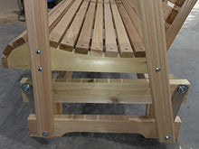 Kilmer Creek 4 Foot Cedar Outdoor Porch Glider, Amish Crafted