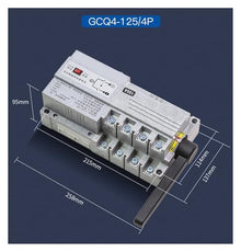Dual-Power Automatic Transfer Switch 4P 380V Manual Switch