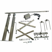 Stainless Steel Big Grill Rotisserie Spit Roaster Rod Charcoal BBQ Pig 15W Motor