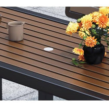 JOSOGO Patio Table and Chair Set, Patio Furniture Set Lightweight Outdoor Chairs and Table for Outside, Garden(L)