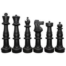 MegaChess 37 Inch Plastic Giant Chess Set with Commercial Grade Roll-Up Chessboard