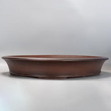 ULTRAWAVE Flower Pots Purple Clay Handmade Large Oval Jungle Purple Clay Shallow Pot Patio Desktop Gardening Breathable Pot Decorative Planter