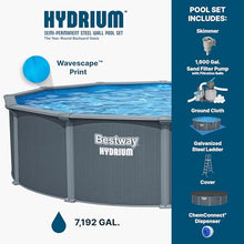 Bestway Hydrium 18' x 52" Steel Side Wall Above Ground Pool with Pump