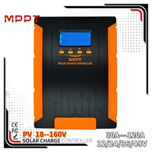 SHIHUANI 12V-48V Auto Solar Controller MPPT 30A-120A, High-Efficiency PV Regulator & Battery Charger for Lead Acid & Lithium(60A)