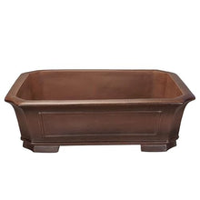 ULTRAWAVE Flower Pots Purple Sand Antique Handmade 80cm Rectangle Flower and Greenery Breathable Bonsai pots Decorative Planter