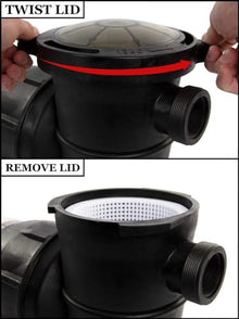 Rx Clear Radiant 16 Inch Above Ground Swimming Pool Sand Filter System