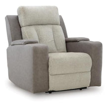 Lesly Power Recliner Chair with 3 Heat Massage Modes, Two-Tone Polyester