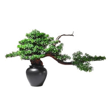 QWERAXZG Decorative Home Porch Vase Landscape Decoration Large Simulation of Zen Indoor Bonsai