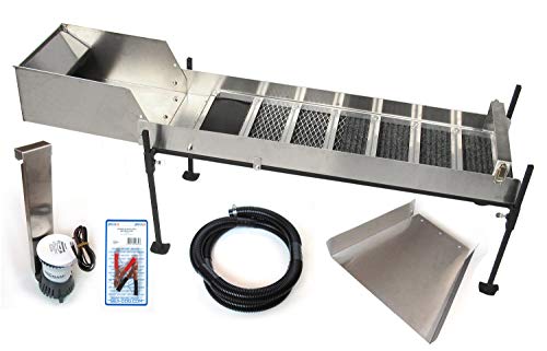 Highbanker, Gold Sluices and Power Sluice Kits - Gold Mining Equipment (10" Mini Power Sluice Kit)
