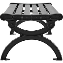 Global Industrial Outdoor 6' Aluminum Park Bench, 68" L x 17" W x 16-1/2"H