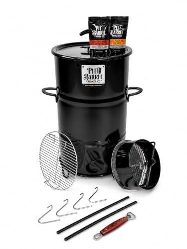 Pit Barrel Cooker Junior Premier Series 14 Inch Drum Smoker