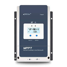 EPEVER 100A MPPT Solar Charge Controller 12V/24V/36V/48V DC Automatically Identifying System Voltage Max.PV 150V Solar Panel Regulator (Tracer 10415 an)