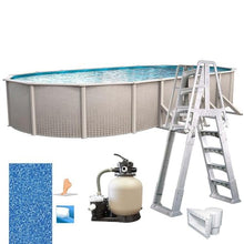 In The Swim 12' x 18' Oval Above Ground Pool Freestyle Package Multi-Colored