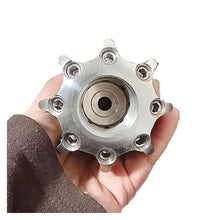 High Torque Combination Head Sewer Nozzle, 3000PSI Stainless Steel Jetter, 1" for Drain Sewer Cleaning