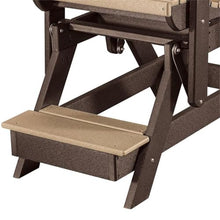 American Furniture Classics OS Home and Office Model 516CTB Fan Back Balcony Glider Made in The USA- Cedar, Tudor Brown