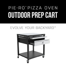 GRILLA Pie-Ro Pizza Oven Outdoor Prep Cart with Stainless Steel Construction, Added Workspace, Accessory Storage, for Pizza Cooking, Food Preparation, and Storage