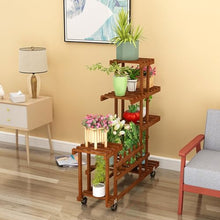 Chicken Corner Plant Stand Living Room Household Storage Rack Balcony Flower Rack Indoor Multi-Layer Solid Wood Green Radish Rack Plant Hangers Outdoor