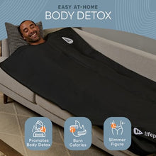 Lifepro RejuvaWrap Infrared Sauna Blanket with Low EMF and 9 Temp Levels