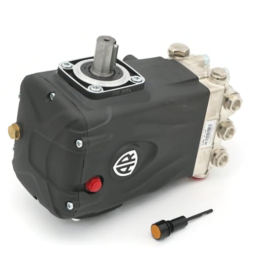 The ROP Shop Pressure Washer Pump RG1528HN Annovi Reverberi AR 4000 PSI, 3.96 GPM Solid Shaft