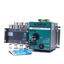 ATS Dual Power Automatic Transfer Switch Module 4P 100A 250A 300A 630A AC220V Control Voltage for Generator Parts(SKX1 160A)