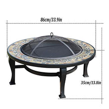 Fire Pits Outdoor Large Outdoor Fire Pit, Garden Party BBQ Cooking Fire Pit Grill, New Home Gift