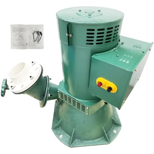WYDDDARY 10KW Hydro Power Generator Water Turbine Generator AC220V 1PH, 0.06m³/s Flow Rate, 1800r/min, Excitation Water Pelton Turbine, with Automatic Voltage Regulation and Leakage Protection