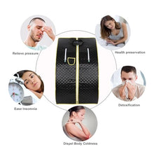 DKDZZXHUS Fast Heating Home Sauna 1000W 2.0L with Folding Chair for Insomnia Relief Stainless Steel Stand Easy Fold Rose