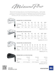 Mizuno MP Iron Set RH/Steel/Stiff