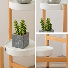 PZHANGZVH Plant Stand Indoor Bedroom Garden Flower Pot Rack Indoor Balcony Living Room Floor Type Plant Shelf Hotel Lobby Cafe Plant Stands (Color : White L) (White L )