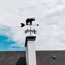 Metal Weathervane Garden Weather Vane Yard Wind Vane Wind Direction Indicator with Anti-Rust Coating for Garden Farm Decor Farmhouse Decorative (Style 5) (Style 1)