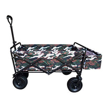 Portable Folding Garden Trolley Cart Heavy Duty Wagon Multi-Function Shopping Cart Load：150Kg