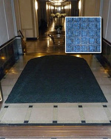 FloorGuard Heavy Duty All Purpose Entrance Mat Diamond 6' x 19' Blue