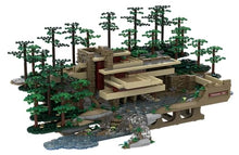 The Atom Brick Fallingwater Building Set