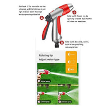 Portable Garden Hose Reel Holder, Expandable Detachable Metal Wall Mounted Water Holder for Watering or Car Washing (40 meters water pipe)