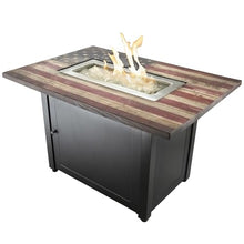 Endless Summer The Americana Outdoor Propane Fire Pit Table, 40" x 28"