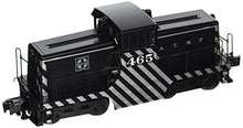 Bachmann GE 44-Ton Switcher Santa Fe O Scale Train Black & Silver