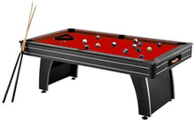Fat Cat Tucson 7' Pool Table with Automatic Ball Return Red