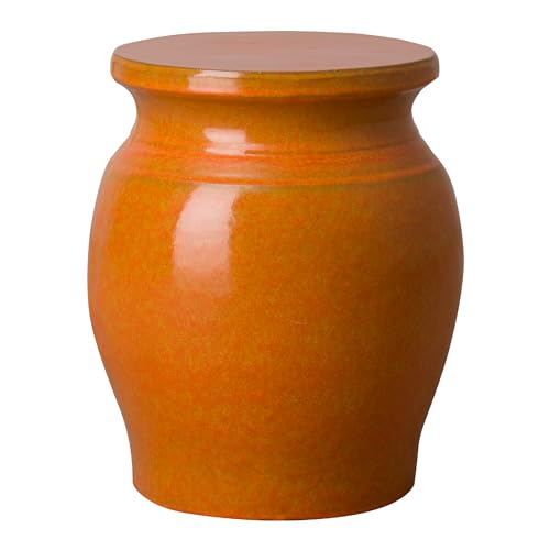 Emissary - Lg Koji Garden Seat, Bright Orange 18x22 H