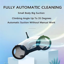 KANGJIEM Automatic Robotic Pool Vacuum Cleaner, Cordless Swimming Pool Cleaner,Maximum Runtime Self-Parking, Pool Vacuum for Above/In Ground Flat