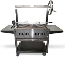 SDI Factory Direct Stainless Steel Outdoor Charcoal BBQ Grill Silver